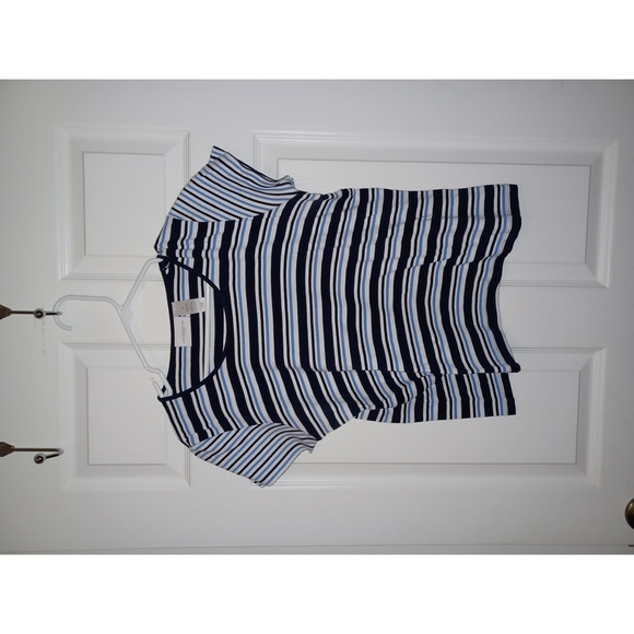 Liz Claiborne Lizsport Striped T Size M - Picture 1 of 3